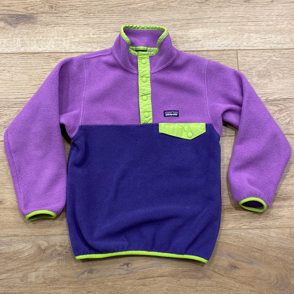 Patagonia lightweight fleece Synchilla snap t pullover